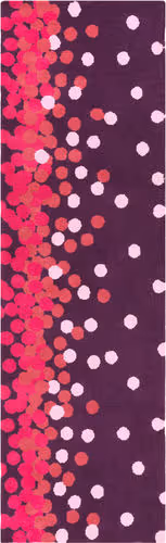 Surya Abigail ABI-9053 Dark Purple Abstract Synthetic Rug Product Image