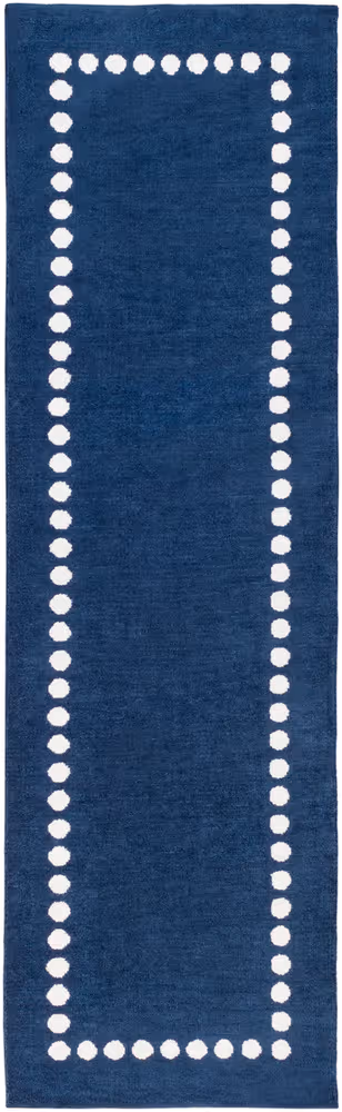 Surya Abigail ABI-9076 Navy Abstract Synthetic Rug