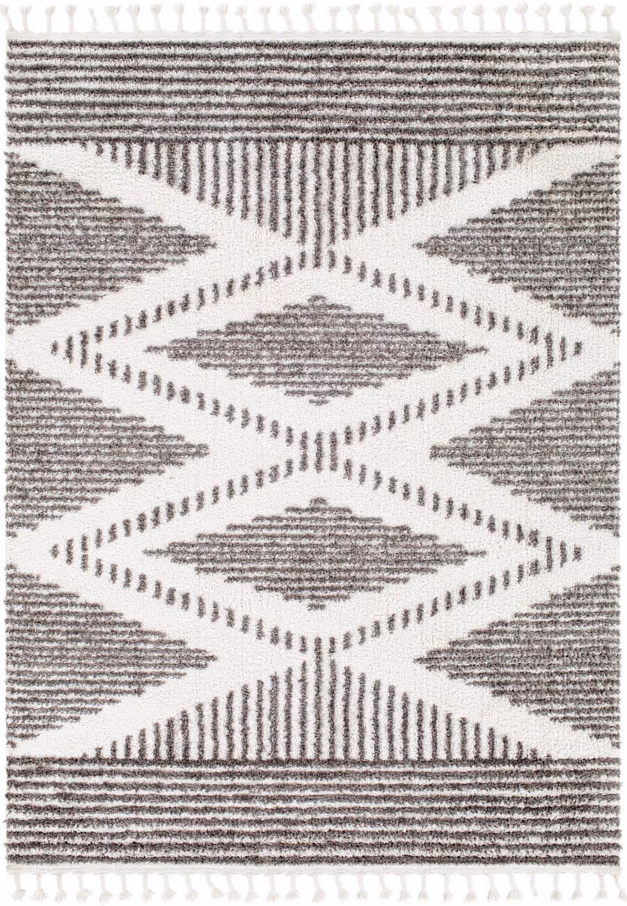 Modern Loom Alhambra AHB-2300 Gray Power Loomed Synthetic Rug