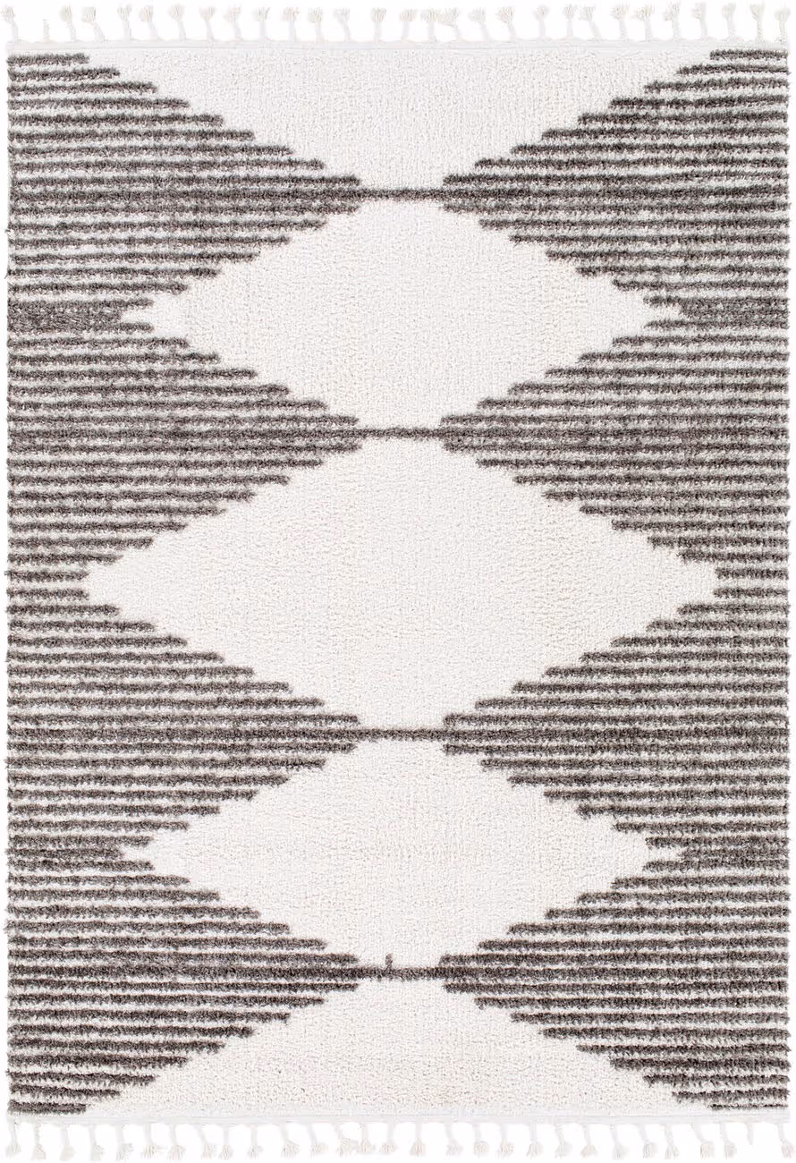 Modern Loom Alhambra AHB-2303 Gray Power Loomed Synthetic Rug