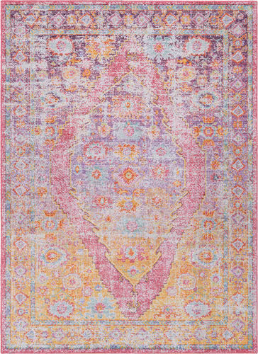 Surya Antioch AIC-2304 Bright Pink Synthetic Transitional Rug Product Image