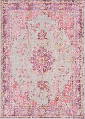 Surya Antioch AIC-2305 Bright Pink Transitional Synthetic Rug Product Image
