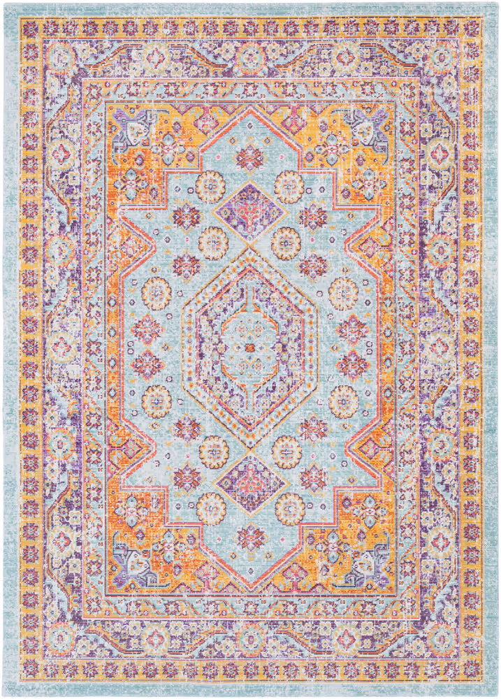 Surya Antioch AIC-2321 Lavender Synthetic Transitional Rug