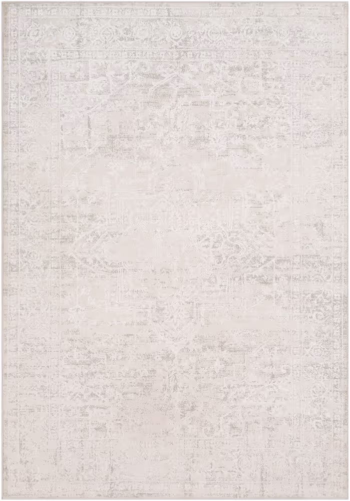 Surya Aisha AIS-2309 Medium Gray Synthetic Silk Rug
