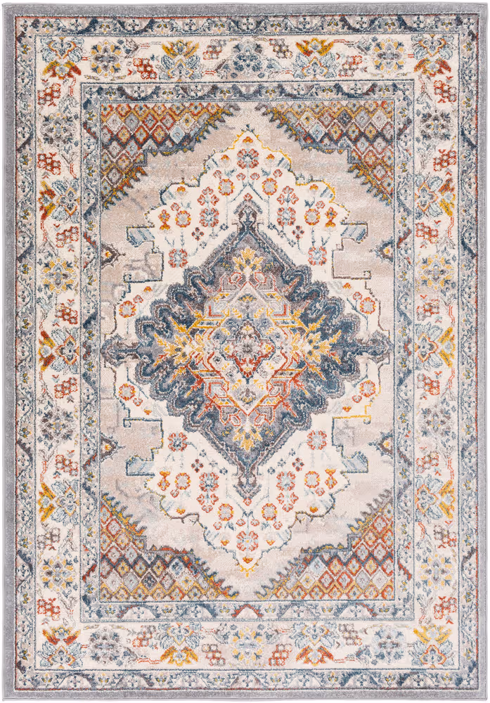 Surya Acactus AKR-2300 Medium Gray Traditional Synthetic Rug