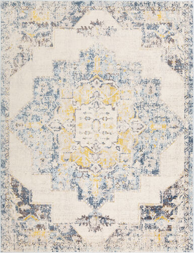Acactus ACS-2309 Blue Synthetic Traditional Rug Product Image
