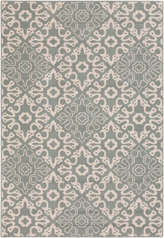 Surya Alfresco ALF-9634 Sage Synthetic Outdoor Rug