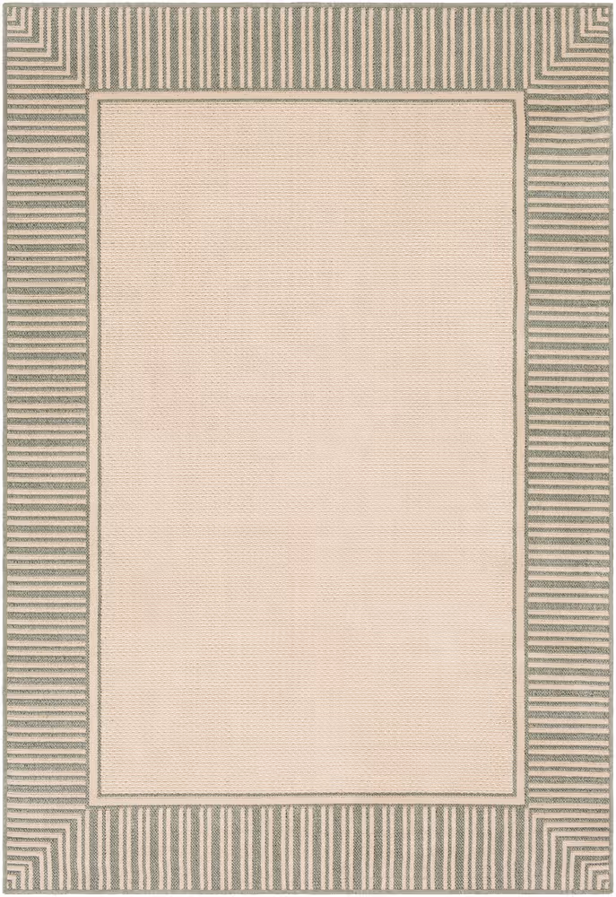 Surya Alfresco ALF-9686 Sea Foam Outdoor Synthetic Rug
