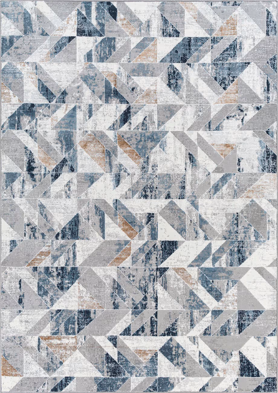 Modern Loom Allegro ALG-2302 Multi-Colored Power Loomed Synthetic Rug