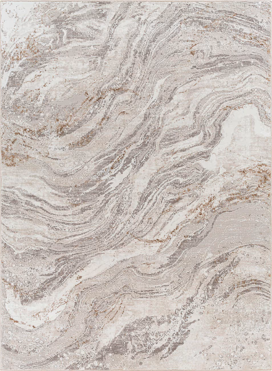 Modern Loom Allegro ALG-2318 Gray Power Loomed Synthetic Rug