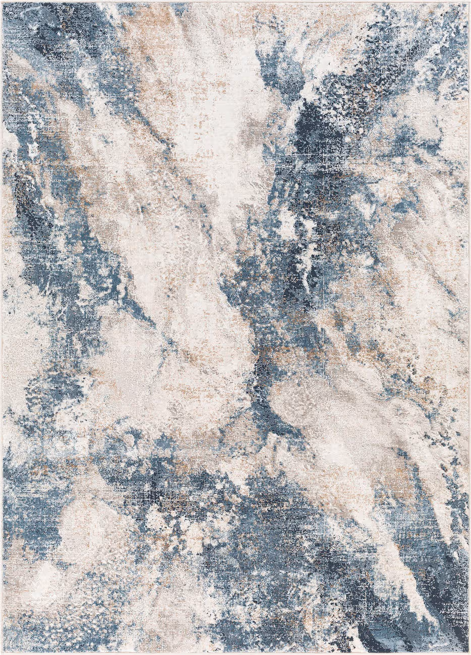Modern Loom Allegro ALG-2338 Multi-Colored Power Loomed Synthetic Rug
