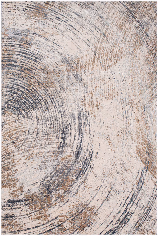 Surya Alpine ALP-2303 Charcoal Synthetic Abstract Rug