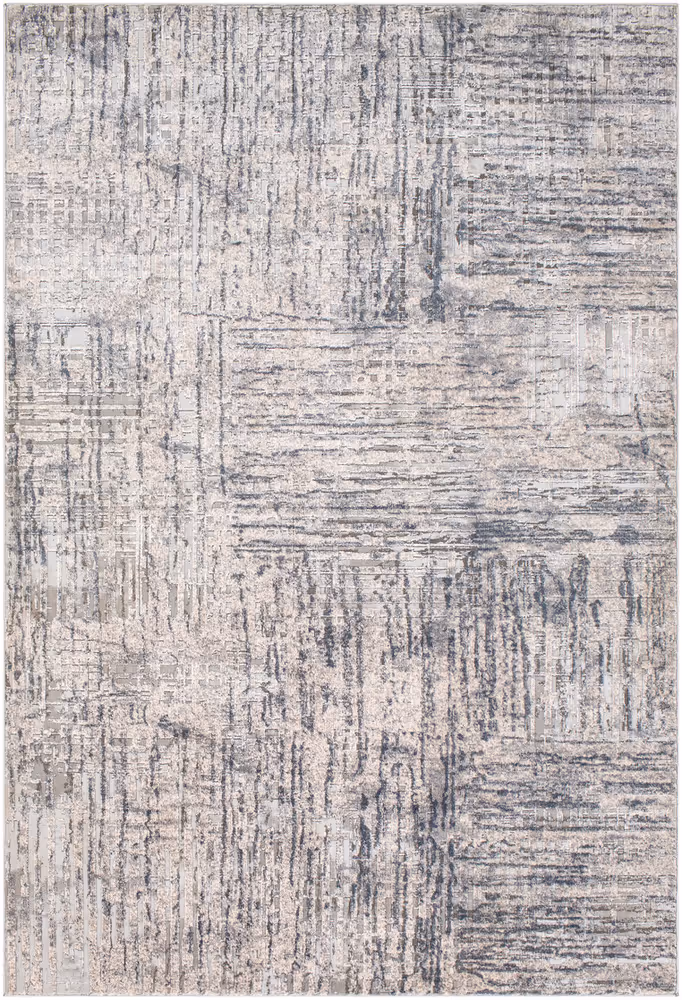 Surya Alpine ALP-2305 Light Gray Synthetic Abstract Rug