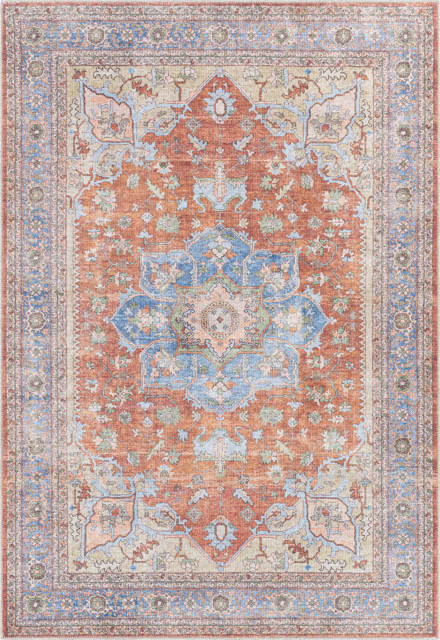 Modern Loom Alanya ALY-2300 Multicolored Power Loomed Synthetic Rug