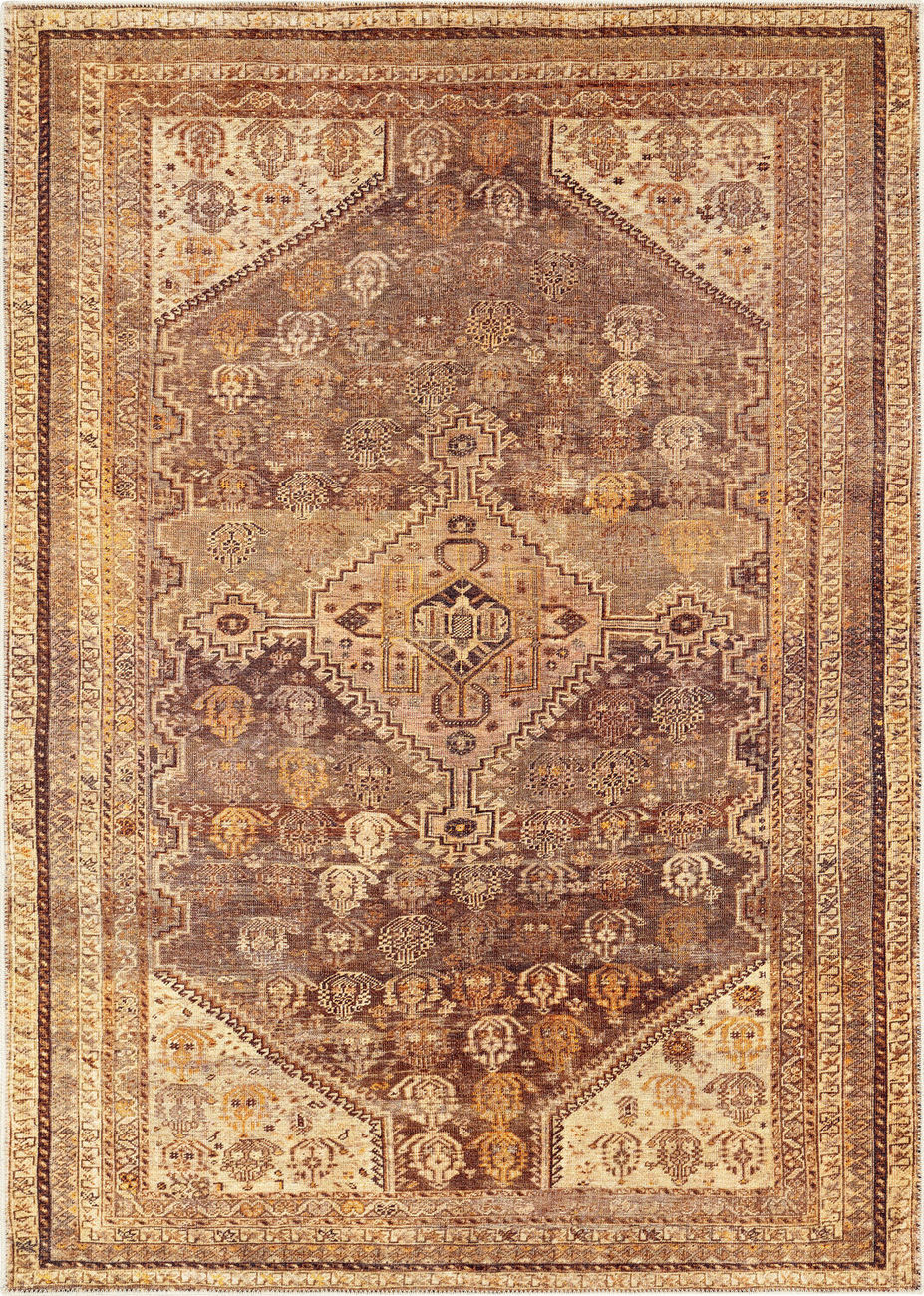 Modern Loom Amelie AML2333 Brown Power Loomed Natural Fiber Natural