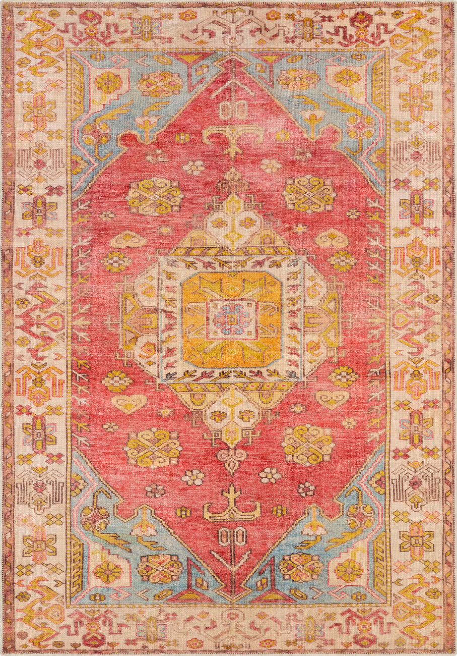 Modern Loom Amelie AML-2346 Multi-Colored Power Loomed Natural Fiber Natural Fiber Rug