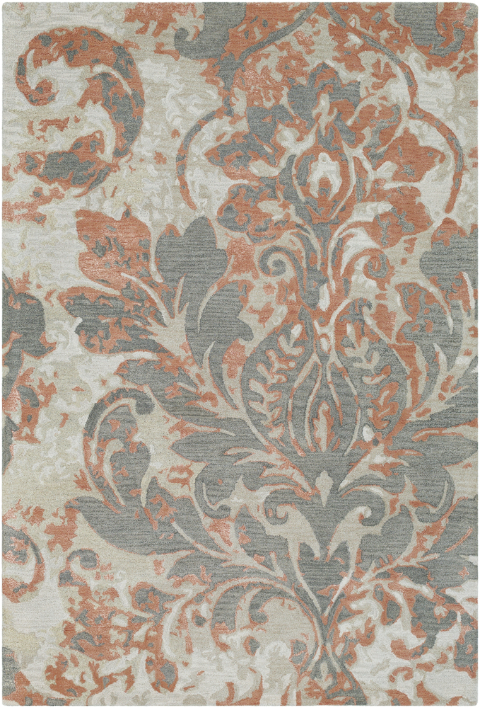 Artist Studio ART-249 Camel Floral Wool Rug