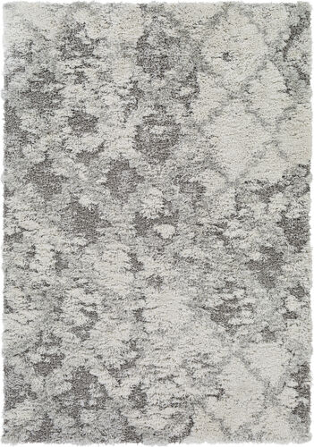 Modern Loom Alta Shag ASG-2305 Gray Power Loomed Synthetic Rug Product Image
