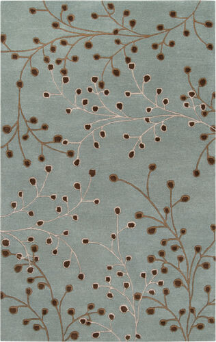 Athena ATH-5058 Sage Wool Floral Rug Product Image