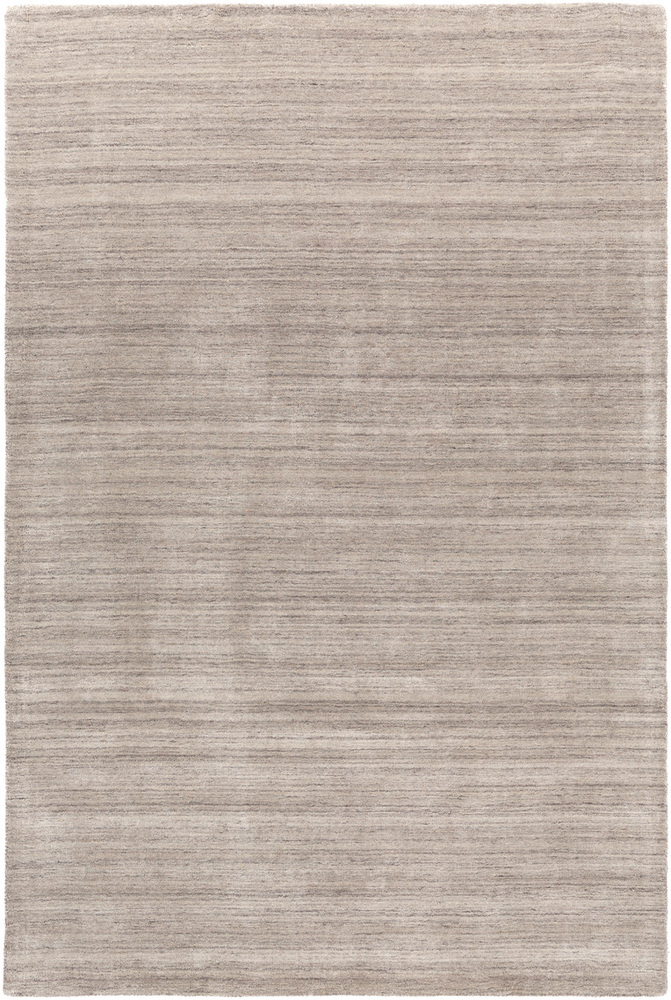 Adyant AYT-1002 Dark Brown Solid Colored Wool Rug