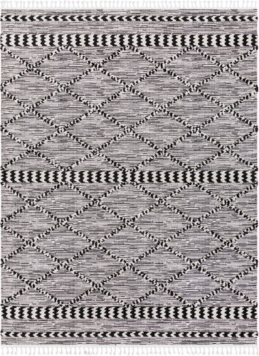 Azilal AZI-2311 Black Braided Synthetic Rug Product Image