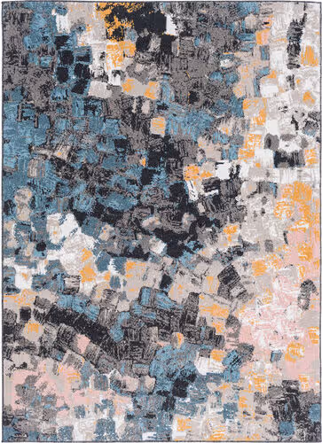 Surya Azul AZU-2304 Aqua Abstract Synthetic Rug Product Image