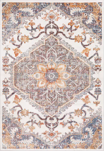 Modern Loom Bilbao BBO-2317 Multi-Colored Power Loomed Synthetic Rug Product Image