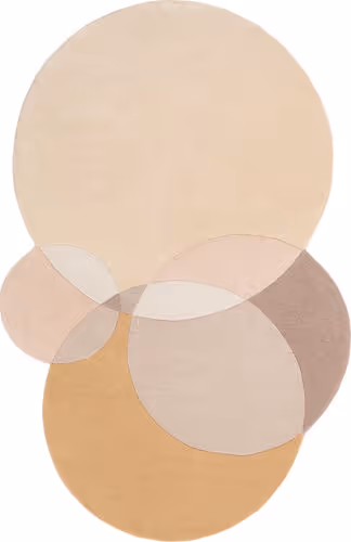 Surya Beck BCK-1007 Khaki Oddly Shaped Wool Rug Product Image