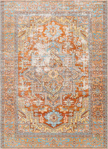 Modern Loom Adelhel ADL-2312 Multi-Colored Power Loomed Synthetic Rug Product Image