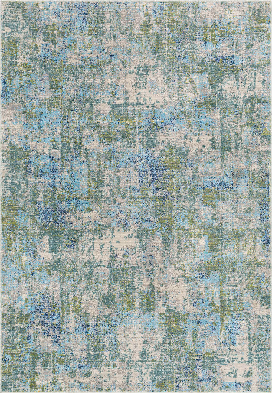 Modern Loom Adelhel ADL-2328 Multi-Colored Power Loomed Synthetic Rug