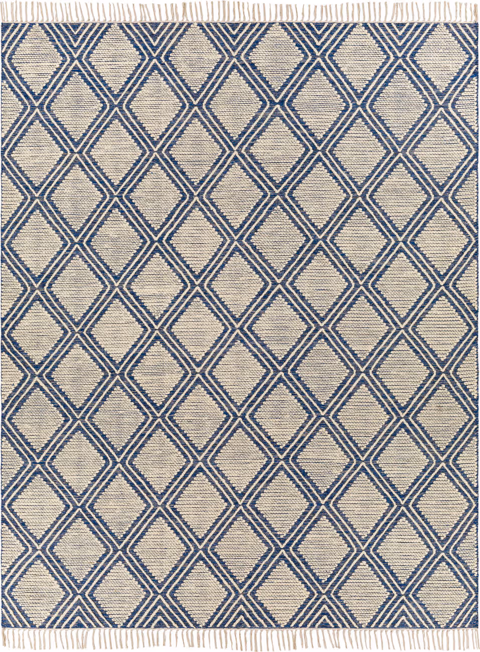 Modern Loom Bedouin BDO-2317 Blue Hand Woven Cotton Rug
