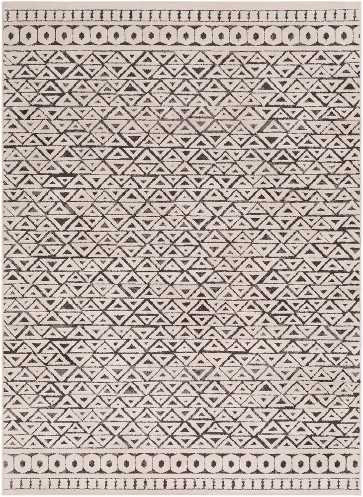 Surya Aceri ACI-2315 Medium Gray Synthetic Abstract Rug