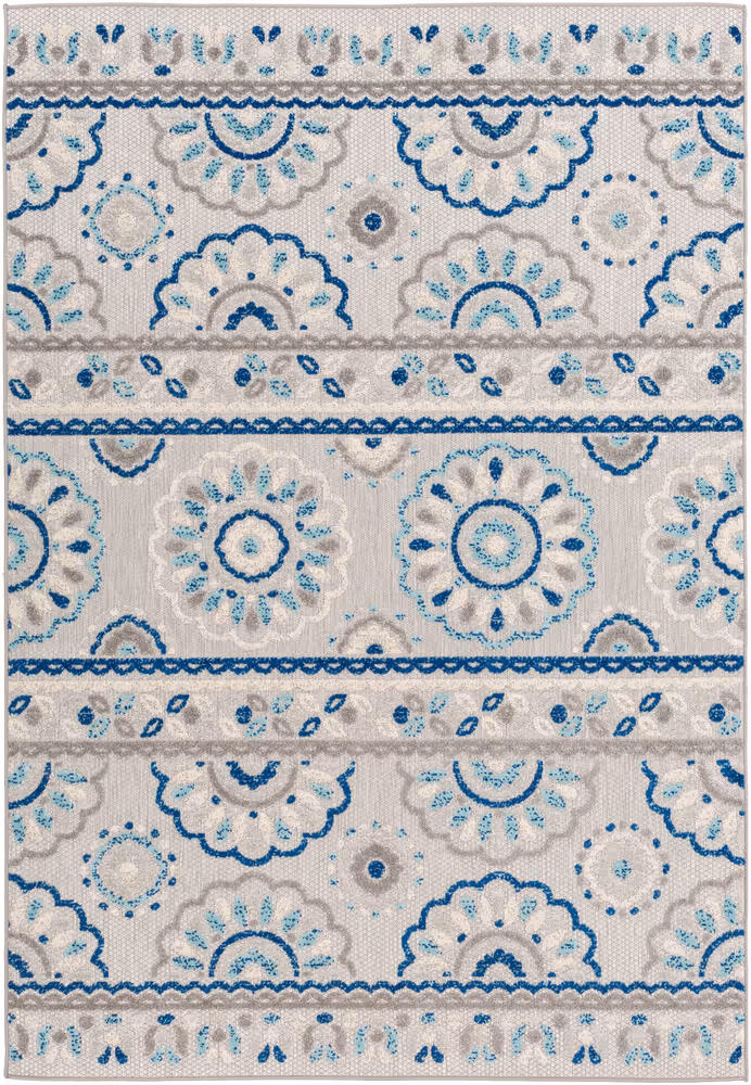 Surya Big sur BSR-2305 Dark Blue Patterned Transitional Rug