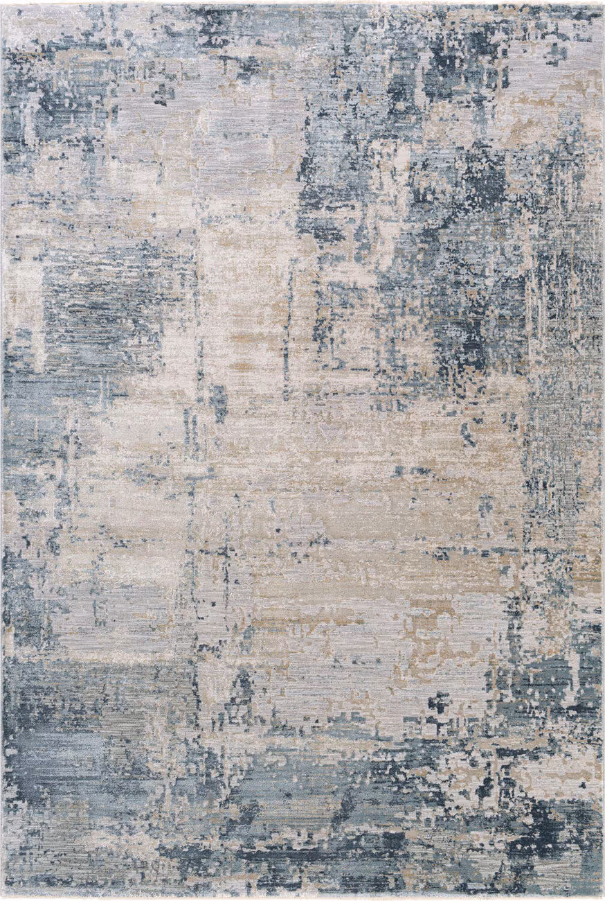 Modern Loom Brunswick Bwk-2302 Blue Power Loomed Synthetic Rug