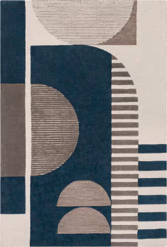 Modern Loom Brooklyn BRO-2303 Charcoal Hand Tufted Wool Rug Product Image