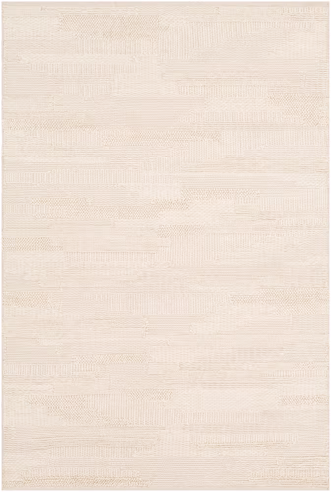 Surya Cocoon CCN-1000 Beige Wool Abstract Rug
