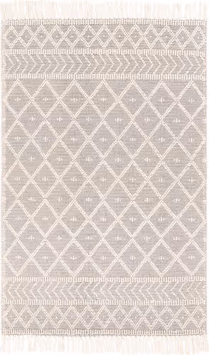 Modern Loom Casa Decampo Cdc-2304 Gray Hand Woven Wool Rug Product Image