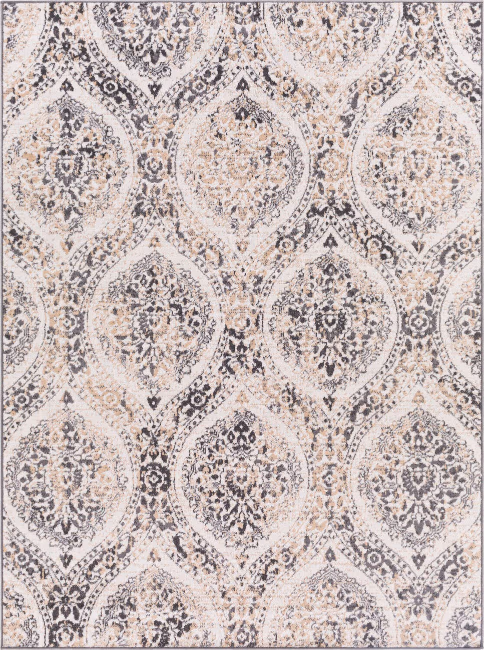 Modern Loom Cesar CEG-2313 Beige Power Loomed Synthetic Rug