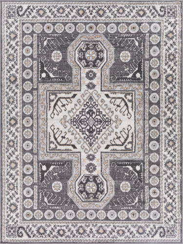 Modern Loom Cesar CEG-2345 Gray Power Loomed Synthetic Rug Product Image