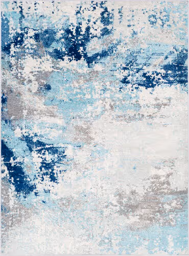 Modern Loom Adrastephae ADA-2346 Blue Power Loomed Synthetic Rug Product Image