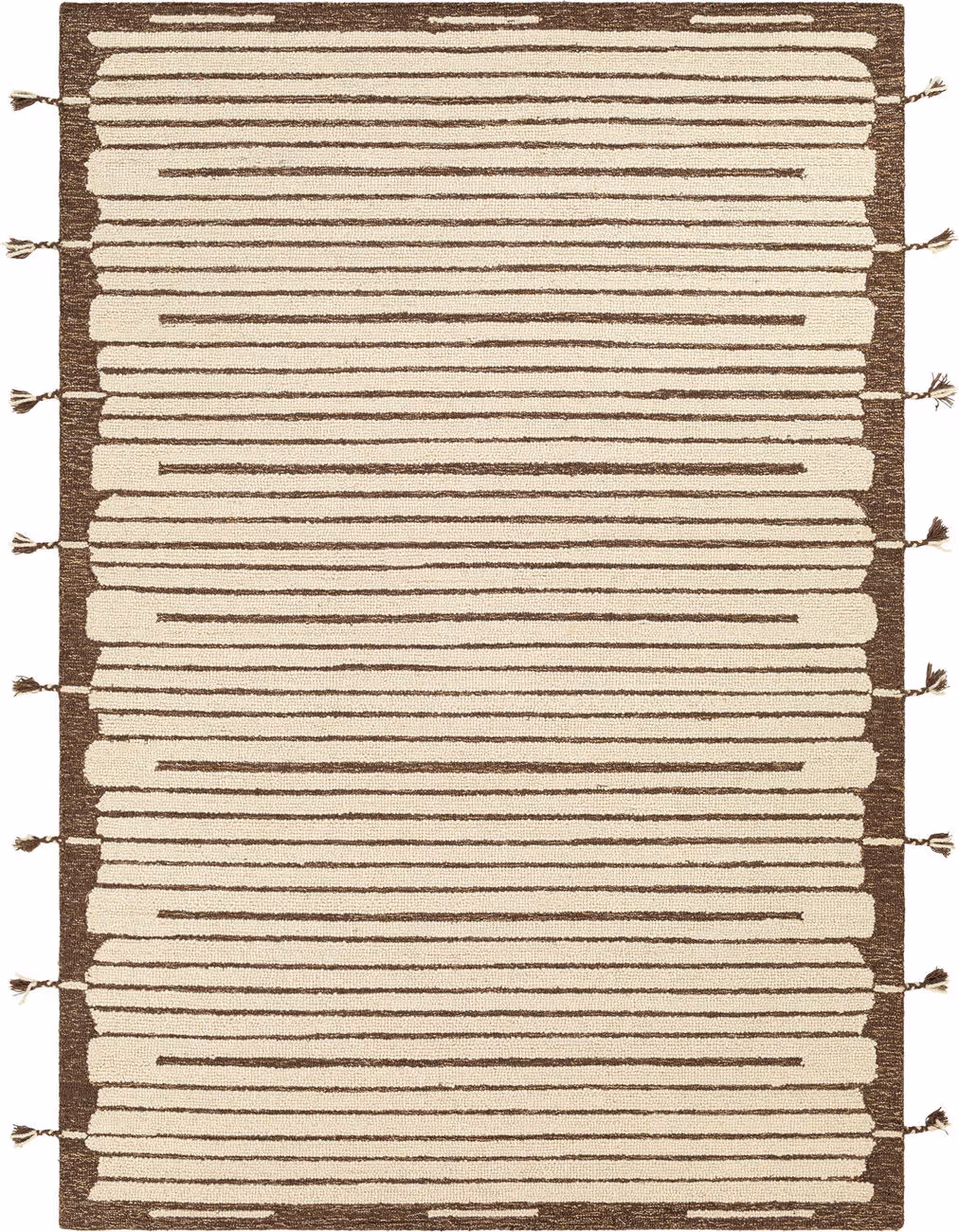 Modern Loom Cherokee CHK-2311 Beige Hand Tufted Wool Rug