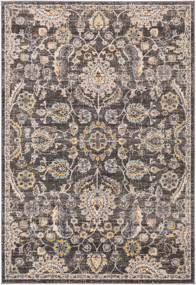 Surya City CIT-2359 Taupe Traditional Synthetic Rug