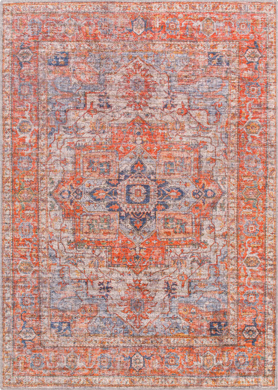 Modern Loom Cobb COB-2307 Multi-Colored Power Loomed Cotton Rug