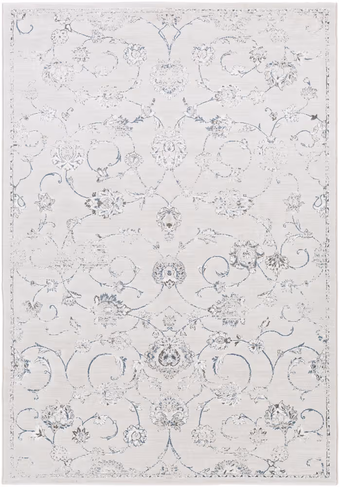 Surya Contempo CPO-3726 Denim Floral Transitional Rug