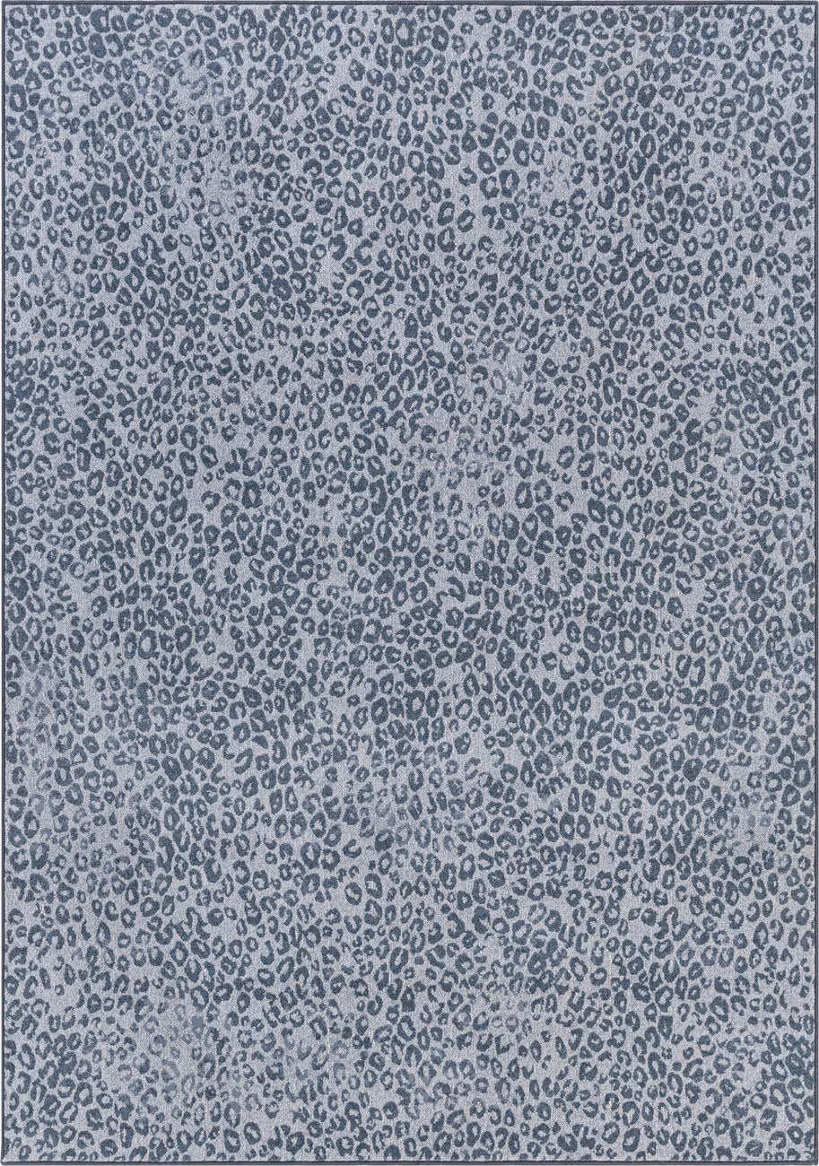 Modern Loom Contempo Cpo-3851 Blue Power Loomed Synthetic Rug