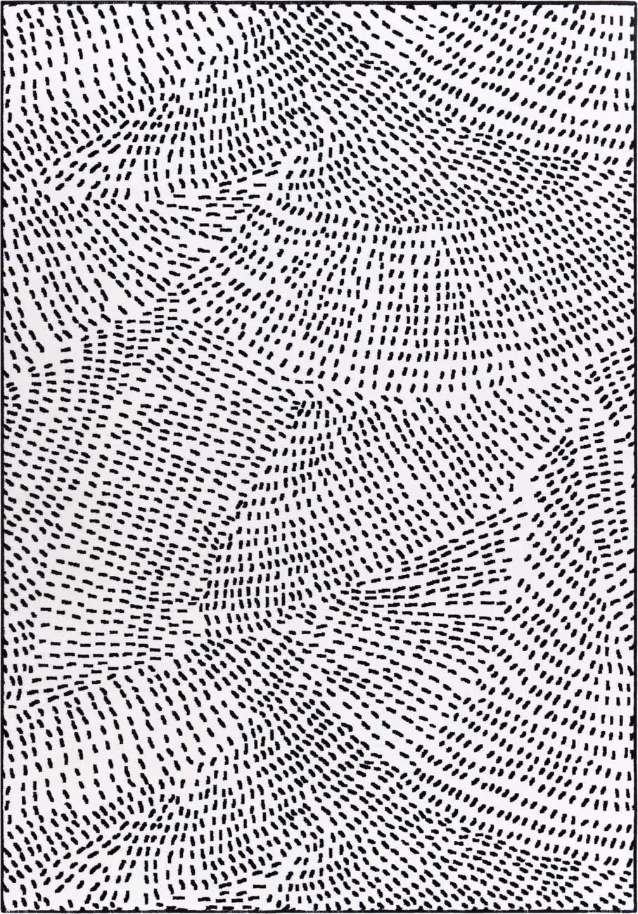 Modern Loom Contempo CPO-3860 Black Power Loomed Synthetic Rug