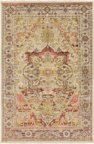 Cappadocia CPP-5021 Fuschia Bordered Traditional Rug Product Image