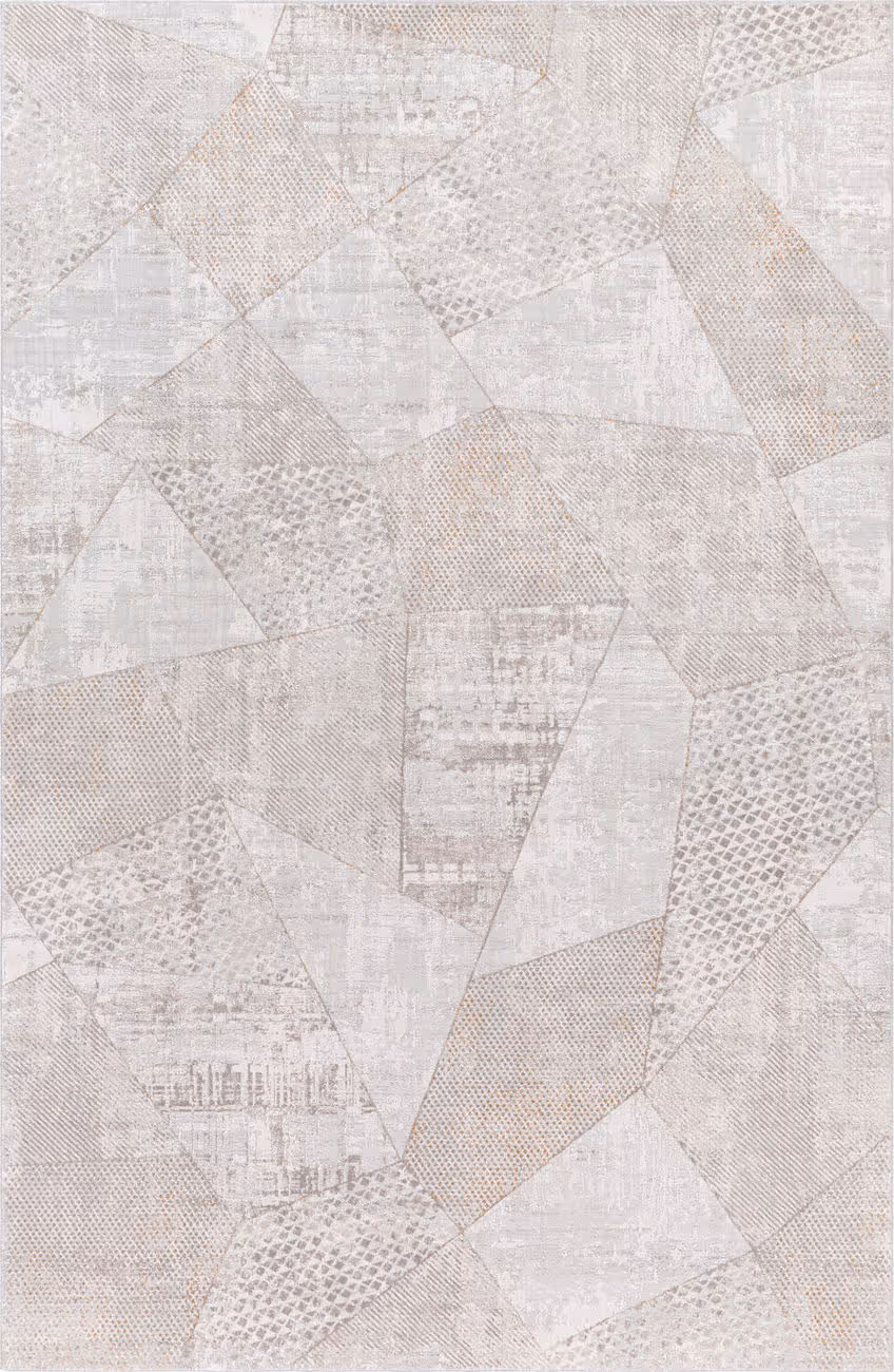 Modern Loom Carmel Crl-2303 Gray Power Loomed Synthetic Rug