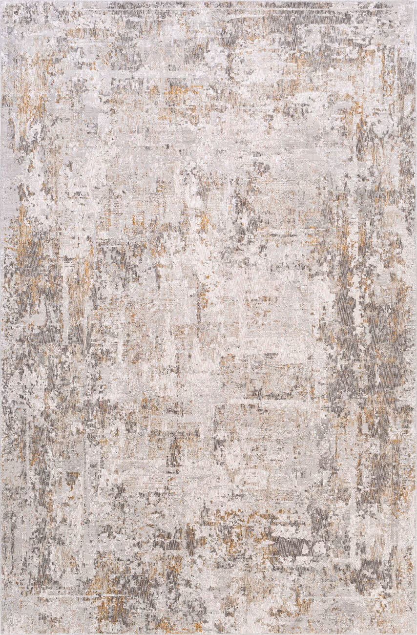 Modern Loom Carmel Crl-2304 Gray Power Loomed Synthetic Rug