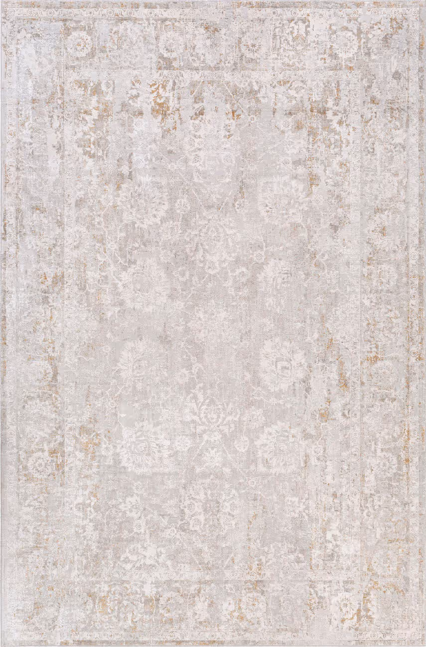 Modern Loom Carmel Crl-2305 Gray Power Loomed Synthetic Rug